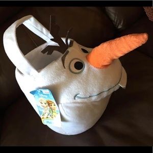 Disney Frozen Halloween Basket OLAF Snowman Plush